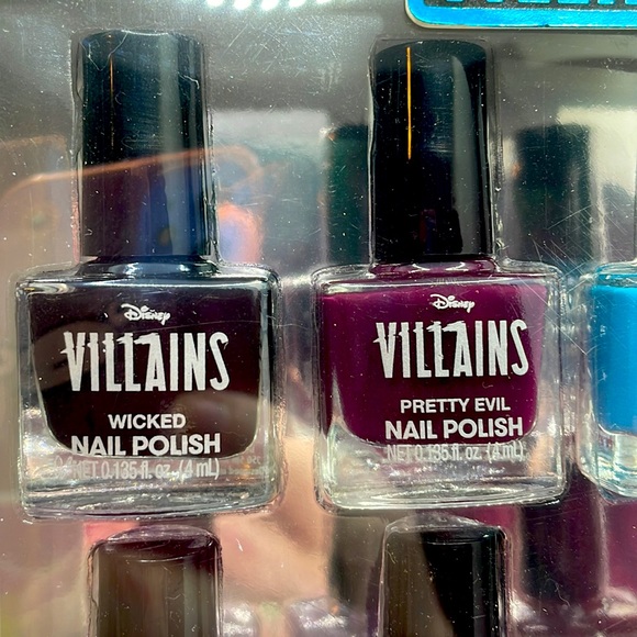 🆕 Taste Beauty “Disney Villains” 8-Piece Limited Edition Nail Polish Collection - Picture 5 of 9